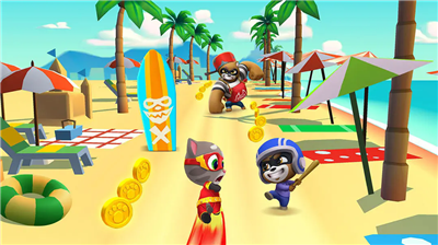 汤姆猫英雄跑酷无限金币版图3