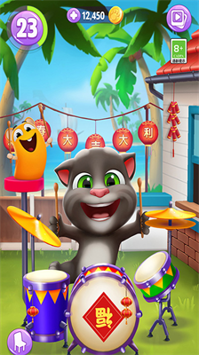 我的汤姆猫2无限钻石版图1